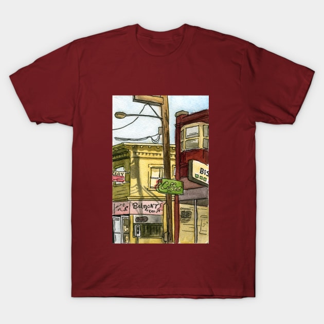 Belmont Market T-Shirt by BeckyandShoulderAngel